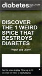 Mobile Screenshot of diabetesreversed.com