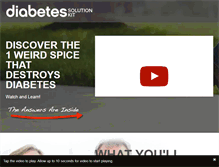 Tablet Screenshot of diabetesreversed.com
